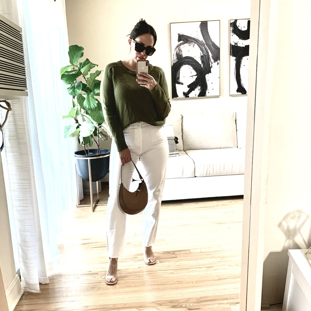 Green sweater